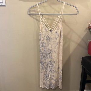 American Eagle Tie-Dye Blue dress size xs